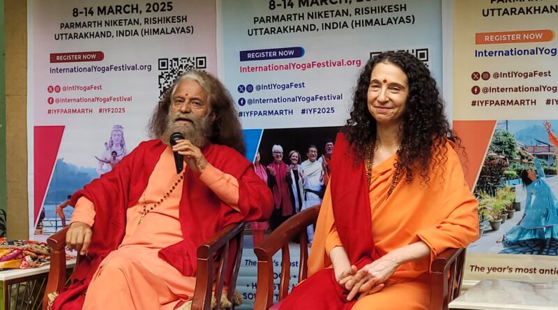 38 वाँ अंतर्राष्ट्रीय योग महोत्सव, 2025।। परमार्थ निकेतन में 900 से अधिक योग जिज्ञासु होंगे शामिल