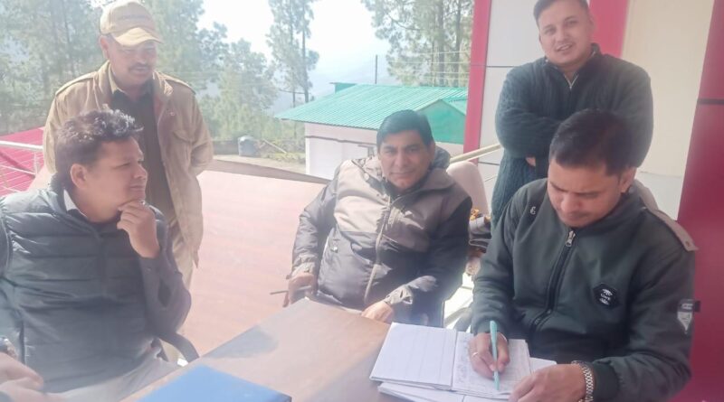 थलीसैंण तहसील दिवस में 08 शिकायतें दर्ज, 05 शिकायतों का मौके पर निस्तारण